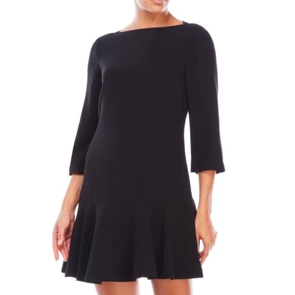 Kate Spade Caution yo the Wind Black Dress, size 8 - Picture 1 of 5